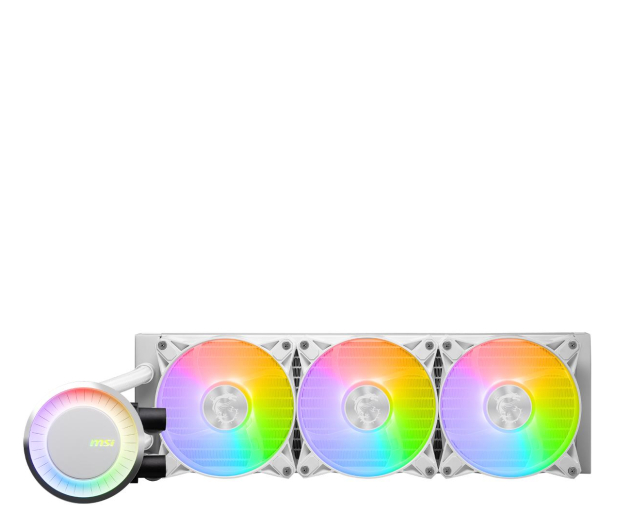 MSI MAG Core Liquid E360 White 3x120mm - 1179623 - zdjęcie 2